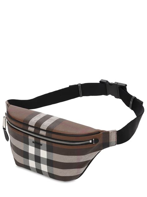 burberry waist bags|Burberry cason check belt bag.